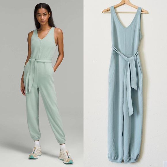Lululemon SIZE 8 Softsreme Ease Of It All V-neck jumpsuit...